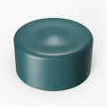Ever Vessel Spare Lid Glass Multi Teal Top Perspective View