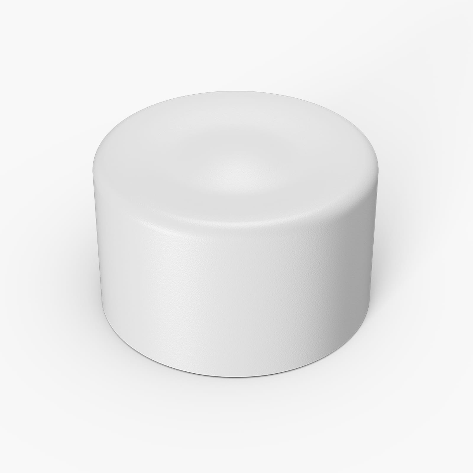 Ever Vessel Spare Lid Mini White Sand Top Perspective View