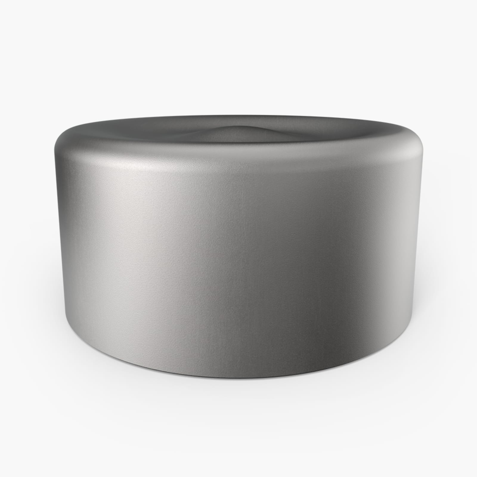 Ever Vessel Spare Lid Multi Plain Stainless Side View