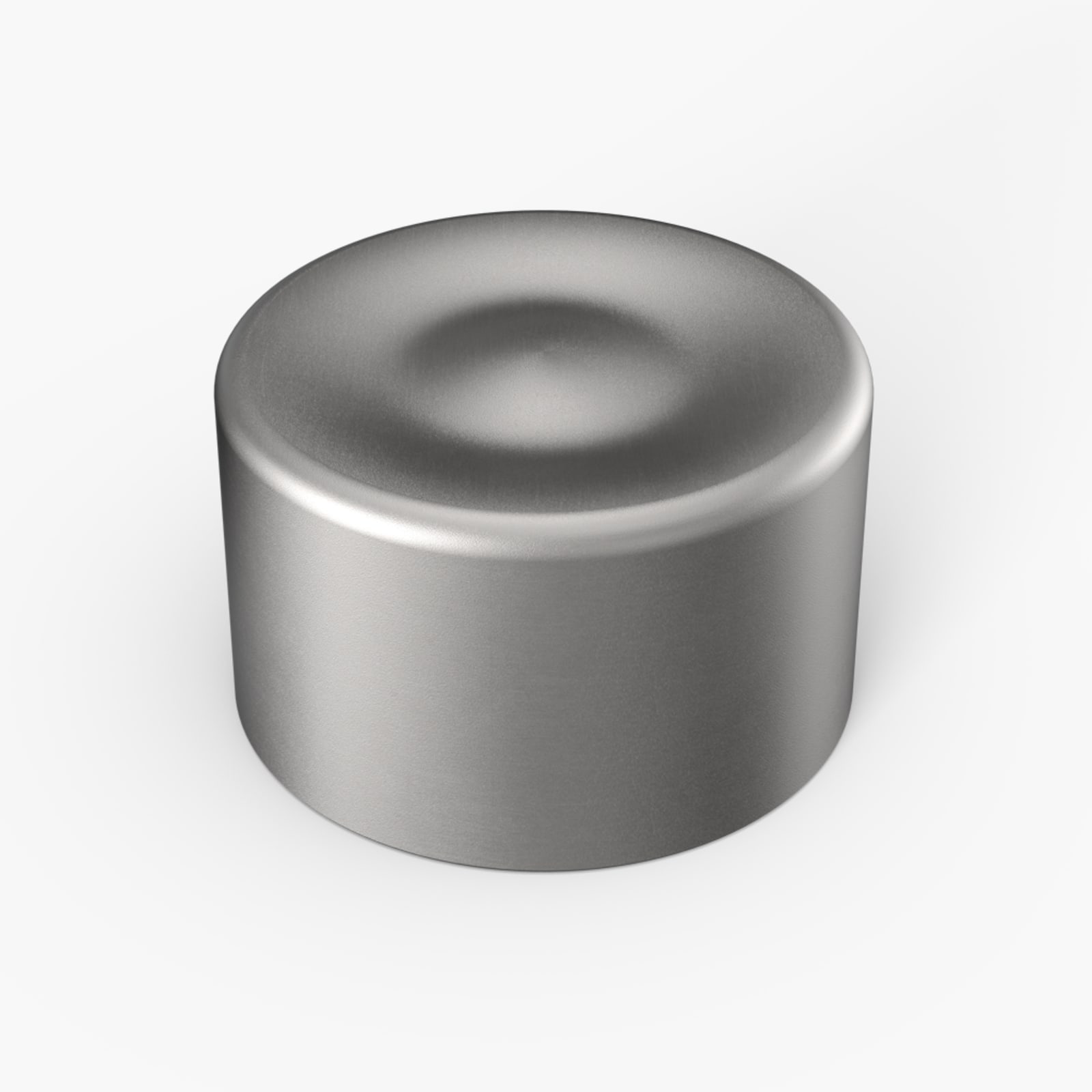 Ever Vessel Spare Lid Mini Plain Stainless Top Perspective View
