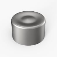 Ever Vessel Spare Lid Mini Plain Stainless Top Perspective View