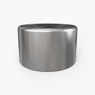 Ever Vessel Spare Lid Mini Stainless Side View