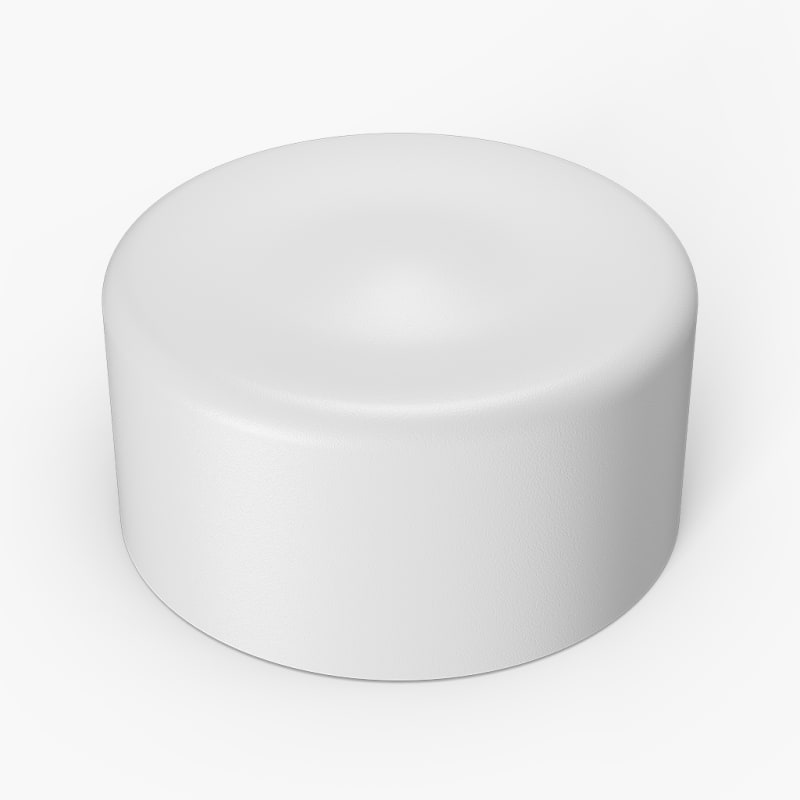 Ever Vessel Spare Lid Multi White Sand Top Perspective View