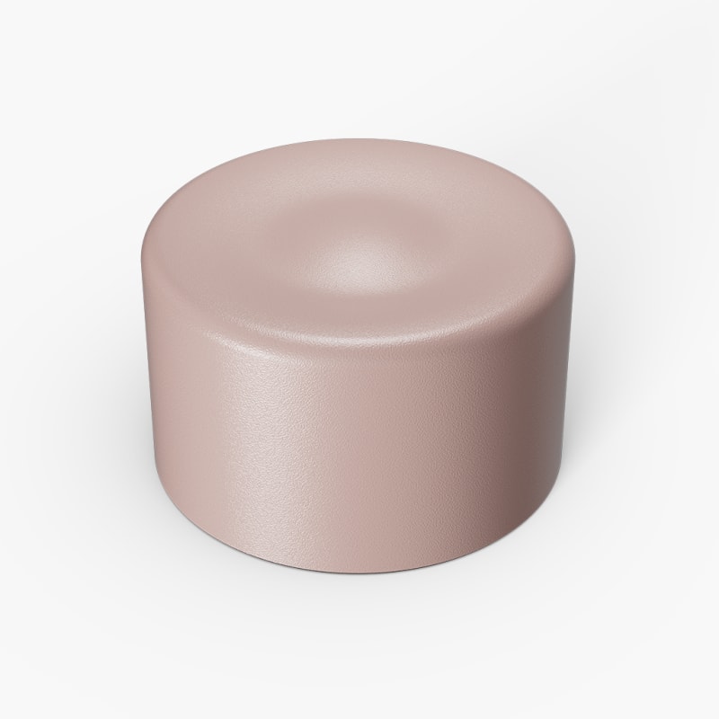 Ever Vessel Spare Lid Mini Rose Top Perspective View