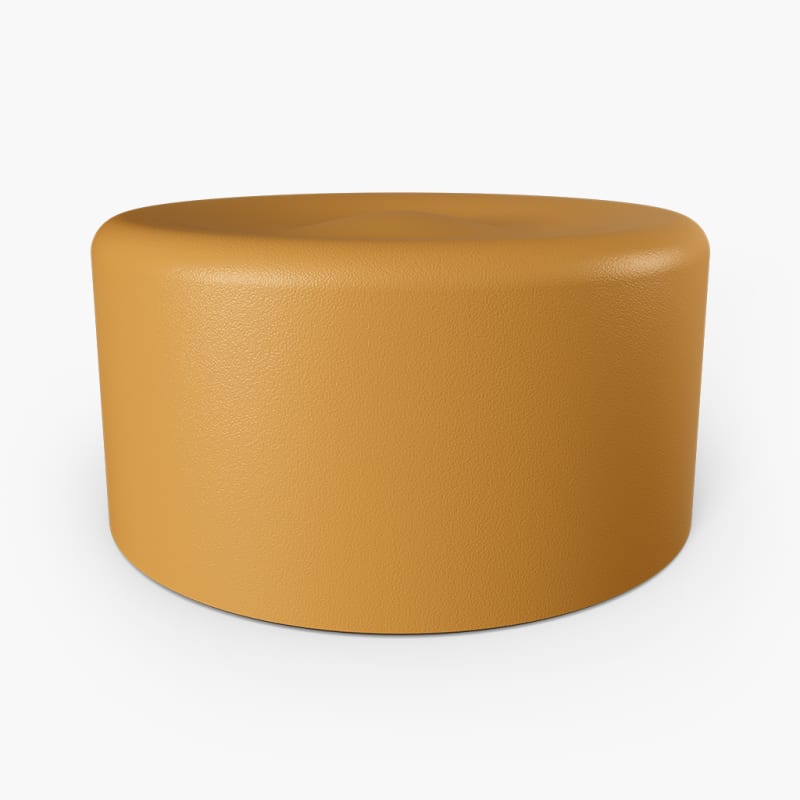 Ever Vessel Spare Lid Multi Yellow Side View