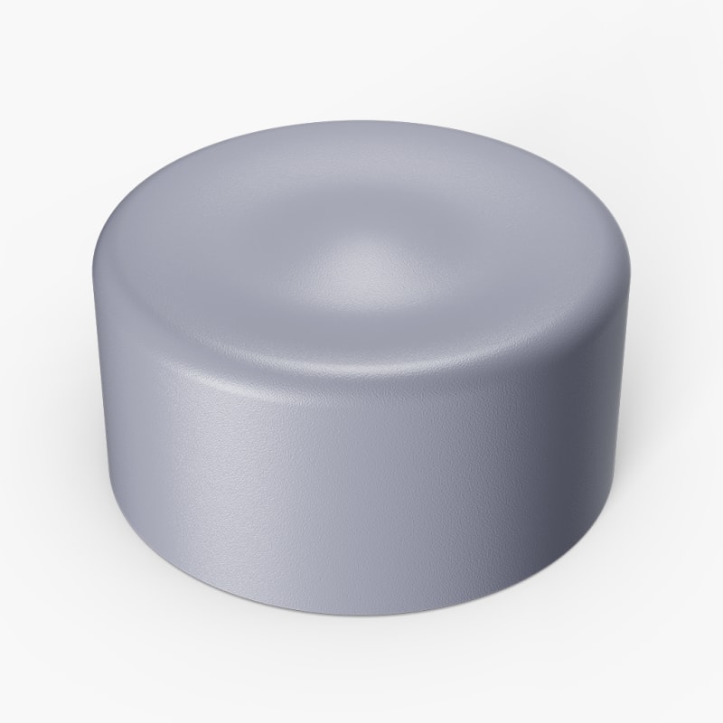 Ever Vessel Spare Lid Glass Multi Lilac Top Perspective View