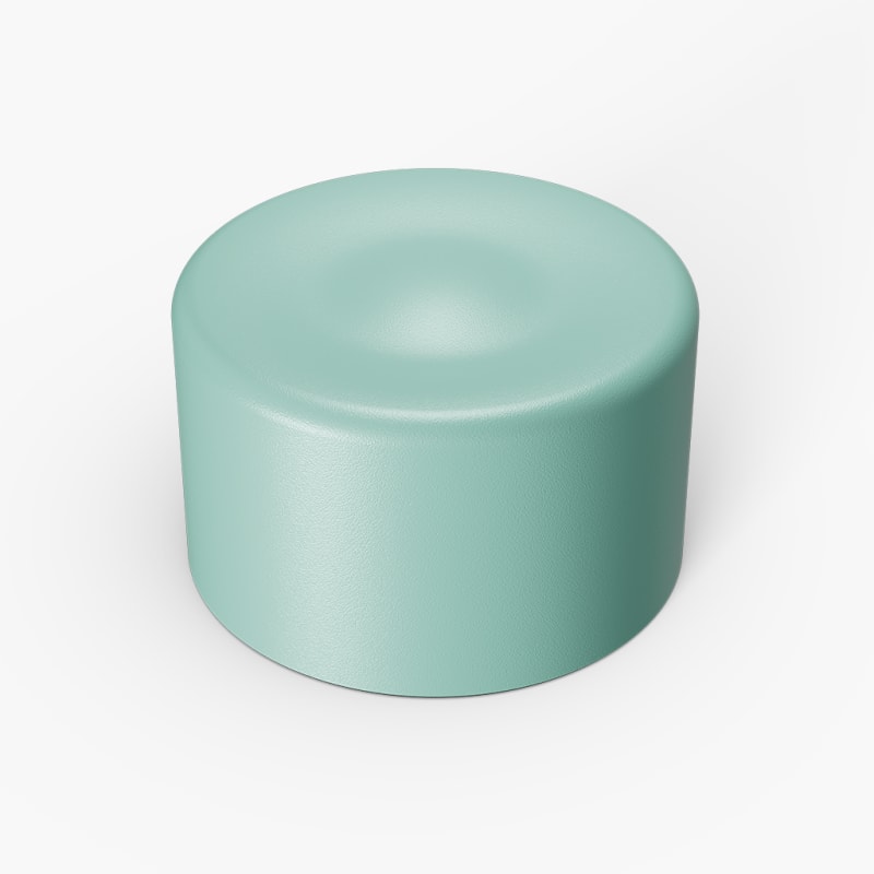 Ever Vessel Spare Lid Mini Mint Top Perspective View