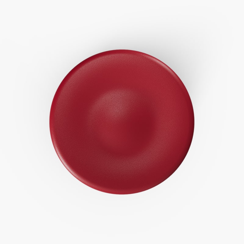 Ever Vessel Spare Lid Mini Red Top View