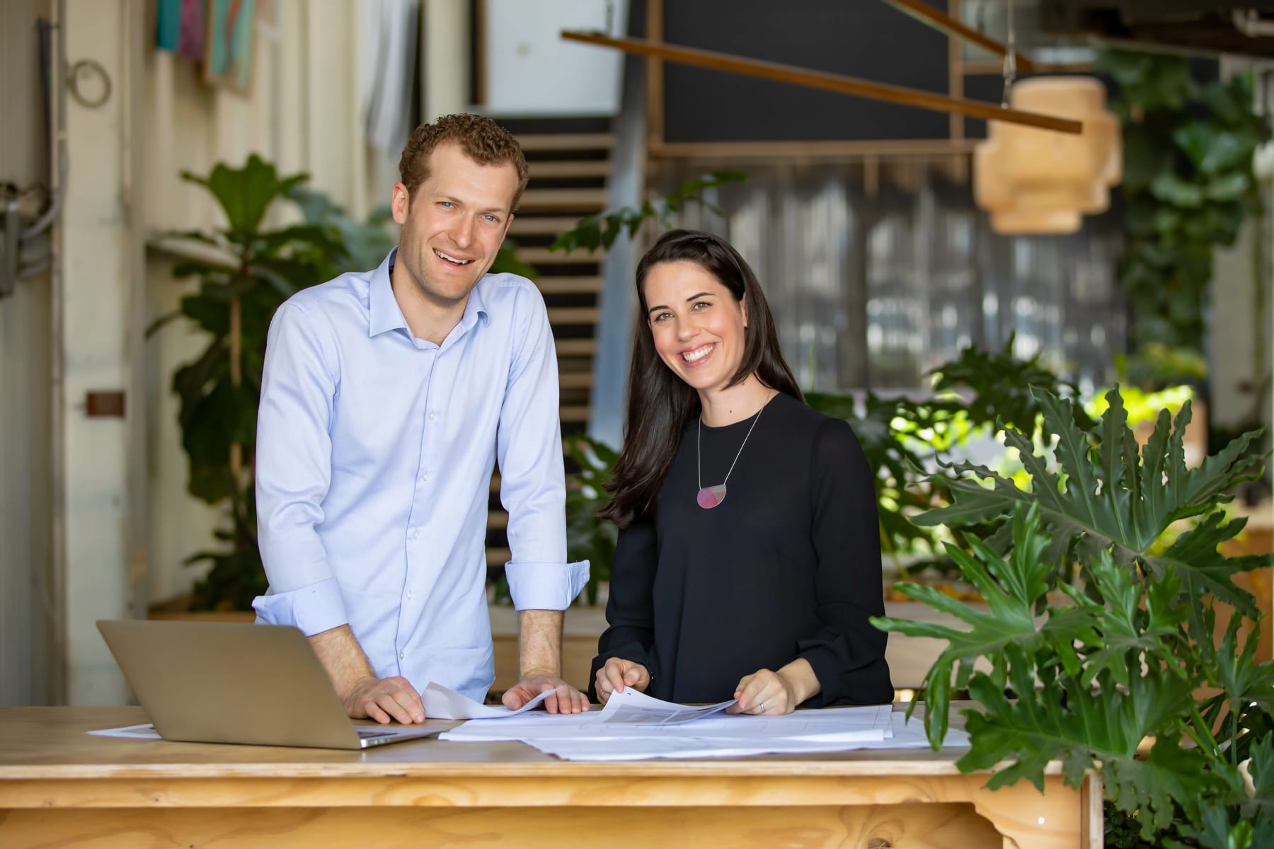 Ever Vessel founders Tim and Bec