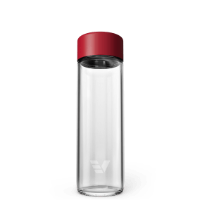 Glass Red Side View Thumbnail