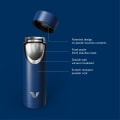 Ever Vessel Multi stainless steel water bottle and tea flask key features Blue