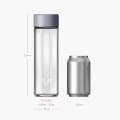 Ever Vessel Glass Lilac Size Comparison