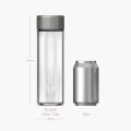 Ever Vessel Glass Stainless Size Comparison
