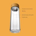 Ever Vessel Glass water bottle key features Yellow