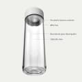 Ever Vessel Glass water bottle key features White Sand