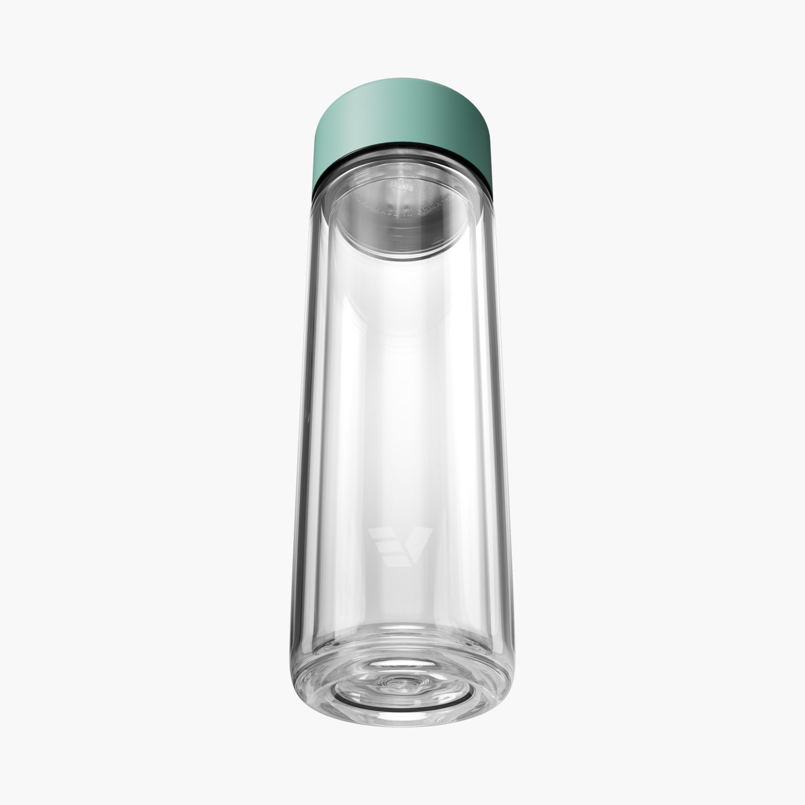 Ever Vessel Glass Multi Mint Bottom View