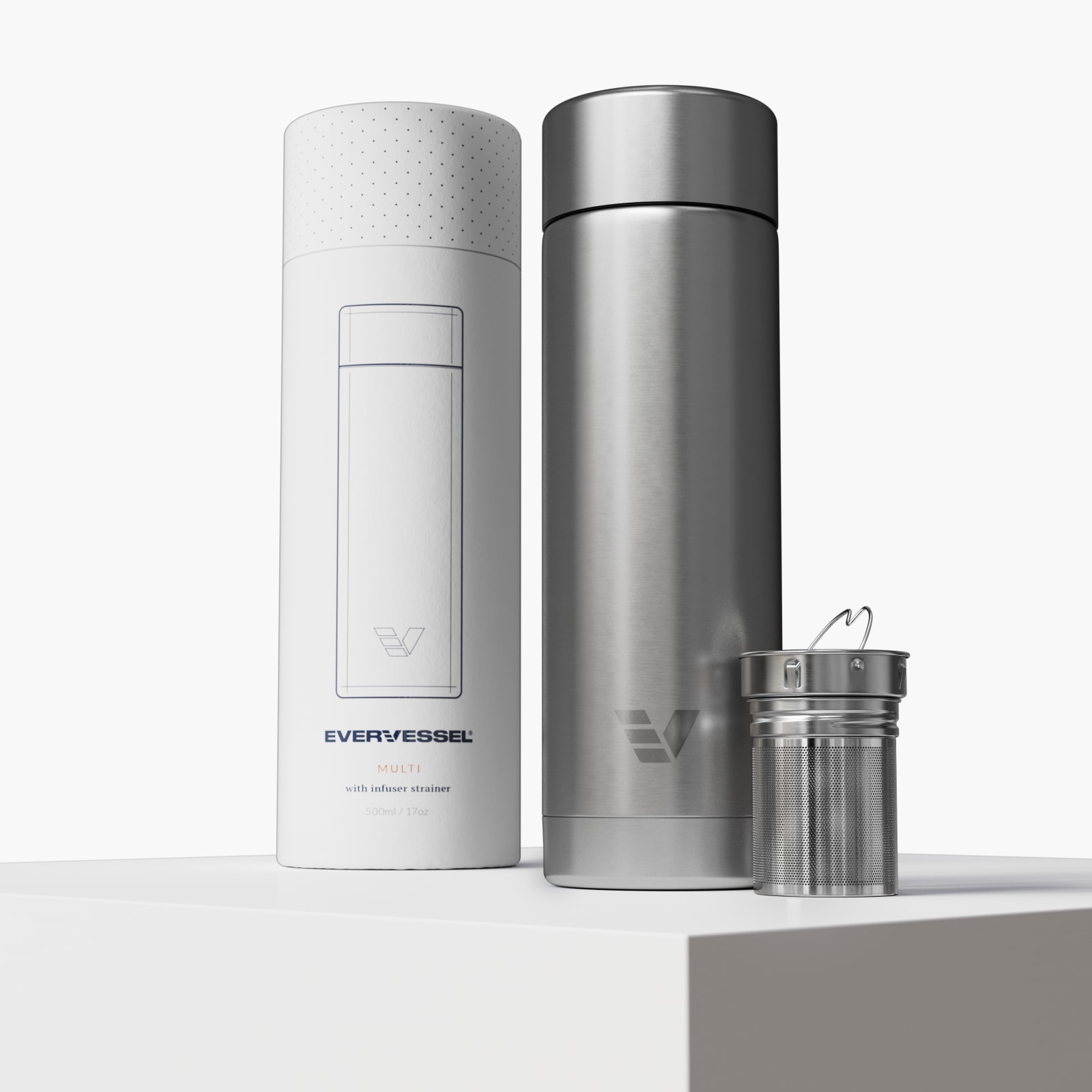 Ever Vessel Multi Stainless with Packaging and Tea Infuser