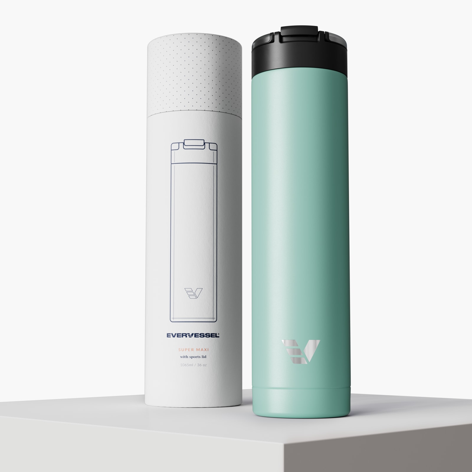 Ever Vessel Super Maxi Mint with Packaging