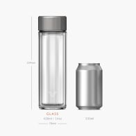 Ever Vessel Glass Multi Stainless  Size Comparison