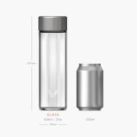 Ever Vessel Glass Stainless Size Comparison