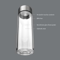 Ever Vessel Glass water bottle key features Stainless