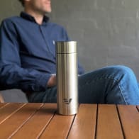 Male with ever vessel stainless steel multi tea flask