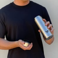 Male with ever vessel stainless steel multi tea flask