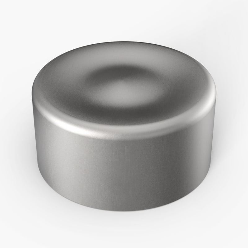 Ever Vessel Spare Lid Glass Multi Plain Stainless Top Perspective View