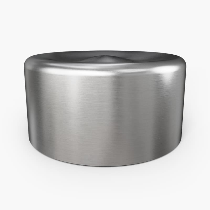 Ever Vessel Spare Lid Glass Multi Stainless Side View