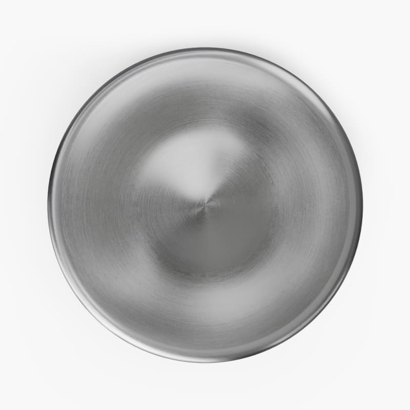 Ever Vessel Spare Lid Glass Multi Stainless Top View