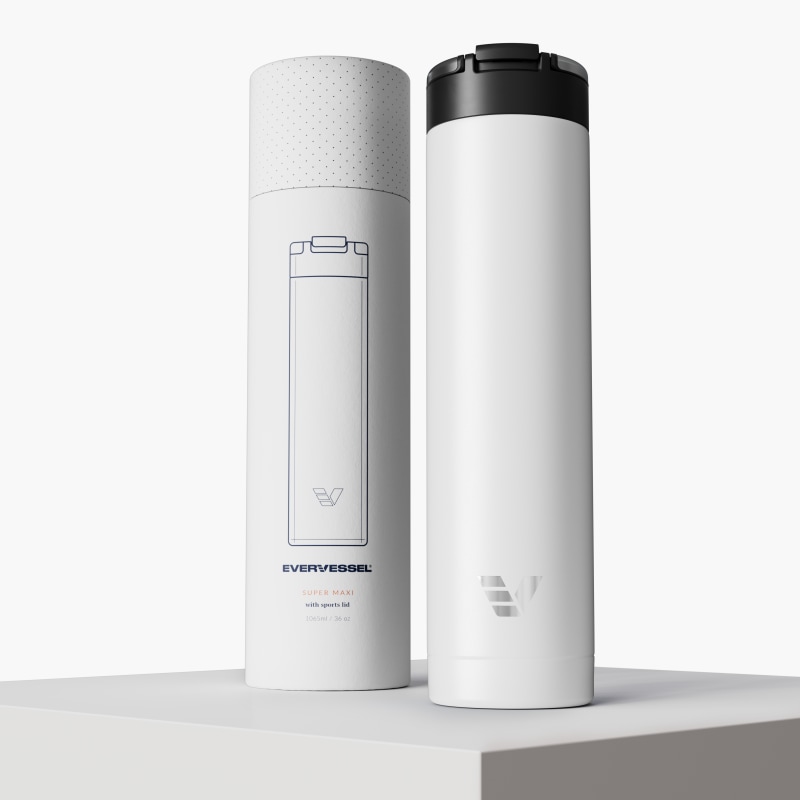 Ever Vessel Super Maxi White Sand with Packaging