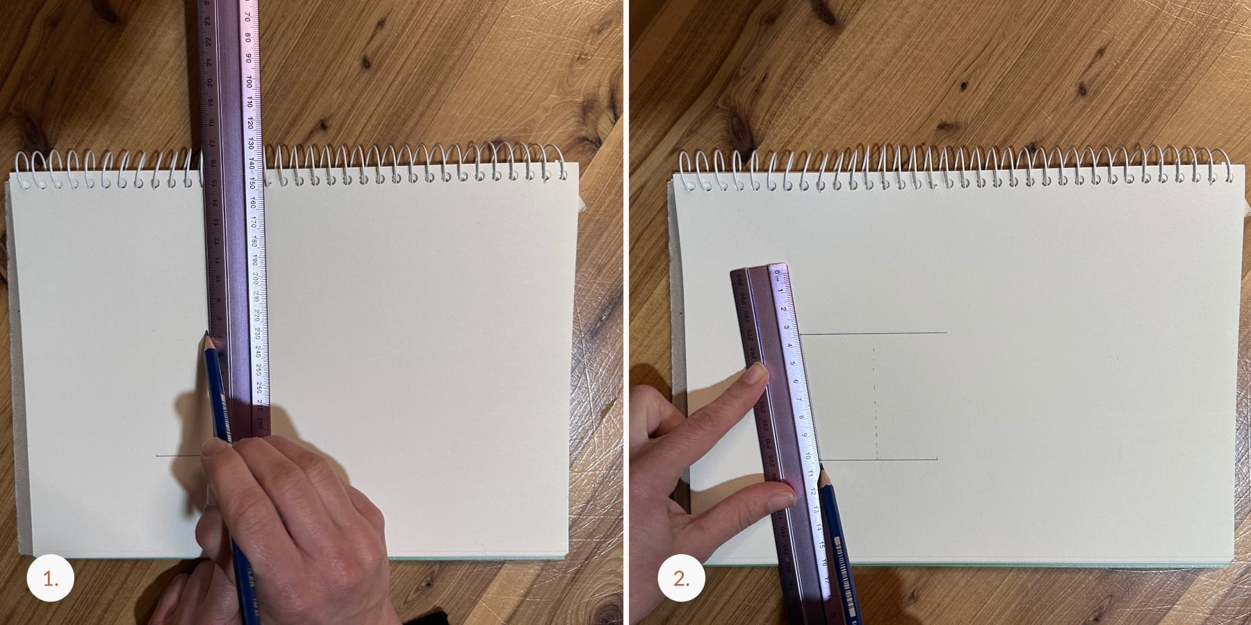 Drawing the cup holder profile based on the internal dimensions