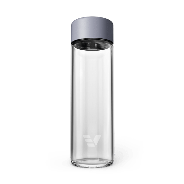 Ever Vessel Glass Lilac Side View